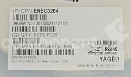RT0603BRD0733KL by Yageo Group