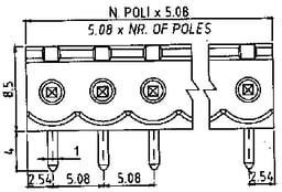 PV04-5,08-H-P by euroclamp