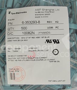 6-353293-8 by TE Connectivity / AMP