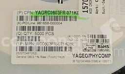 RC0603FR-071K05L by Yageo Group