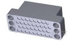 201357-3 TE Connectivity / AMP - Power Connectors - Distributors