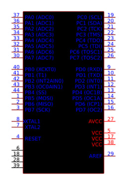 ATMEGA32A-AU by Microchip
