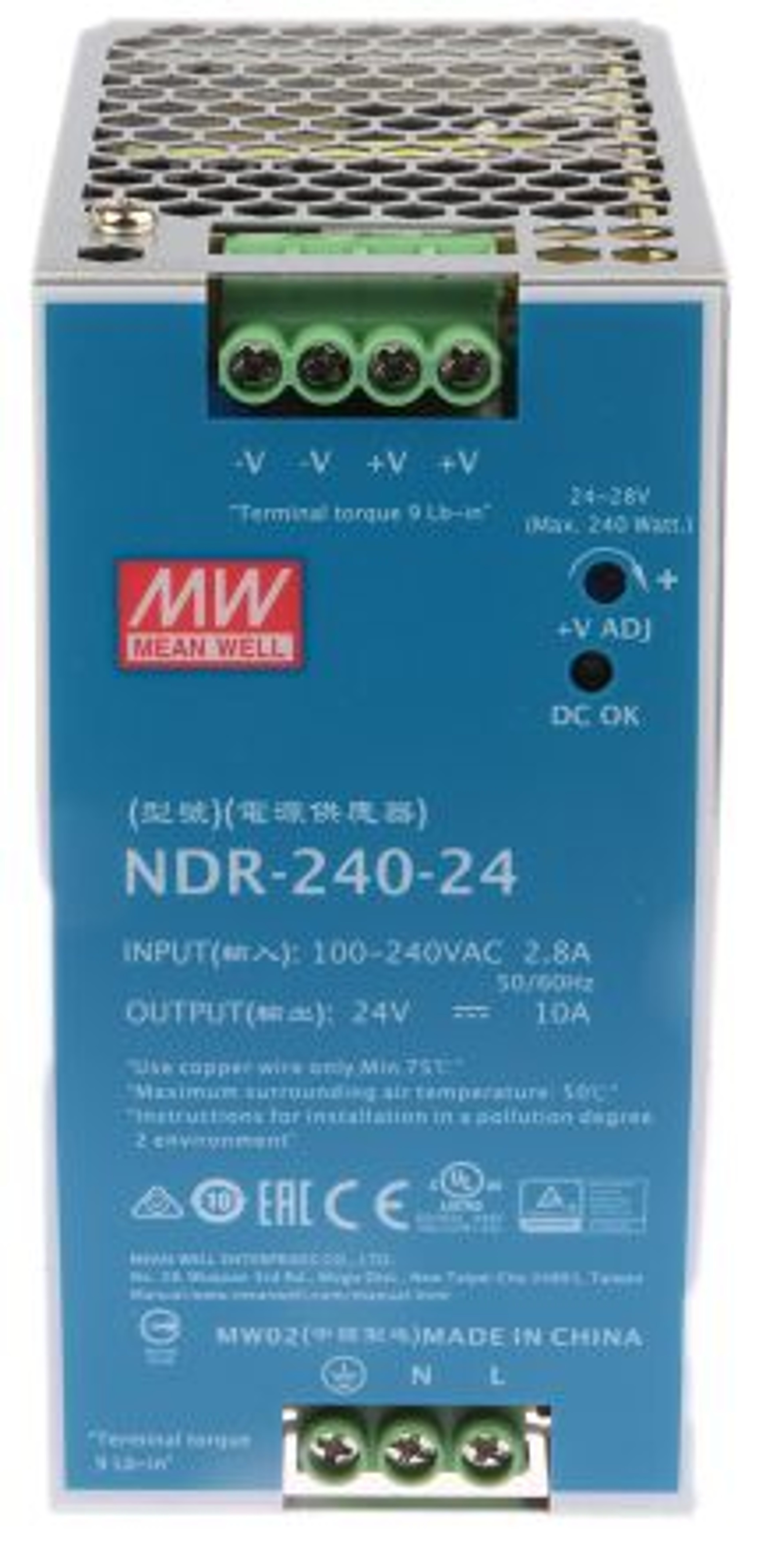 NDR-240-24 by Mean Well