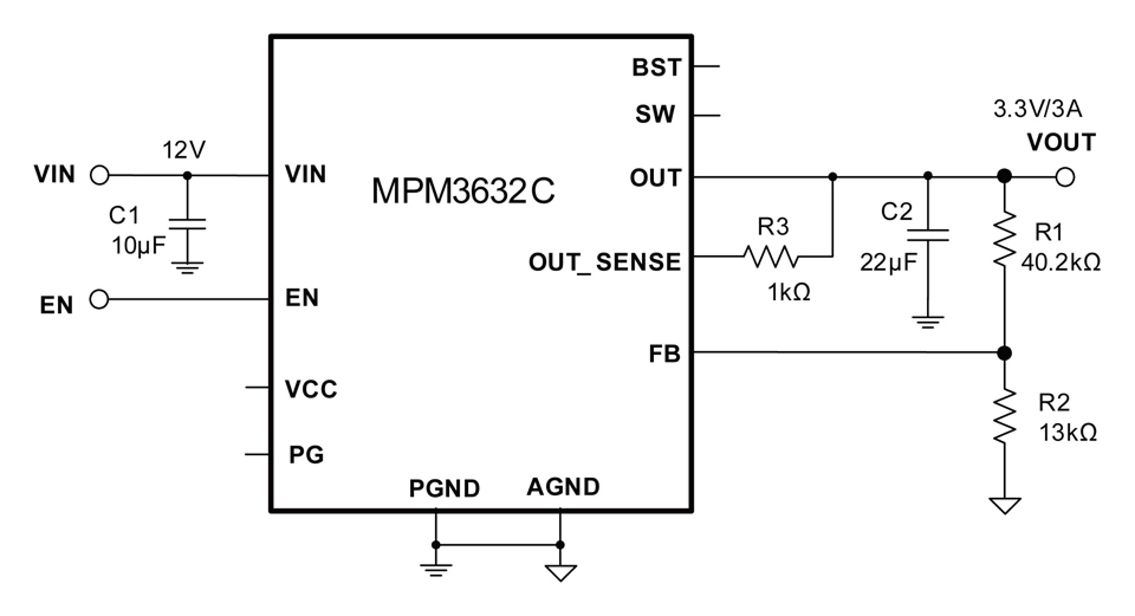 MPM3632CGQV-Z by Monolithic Power Systems