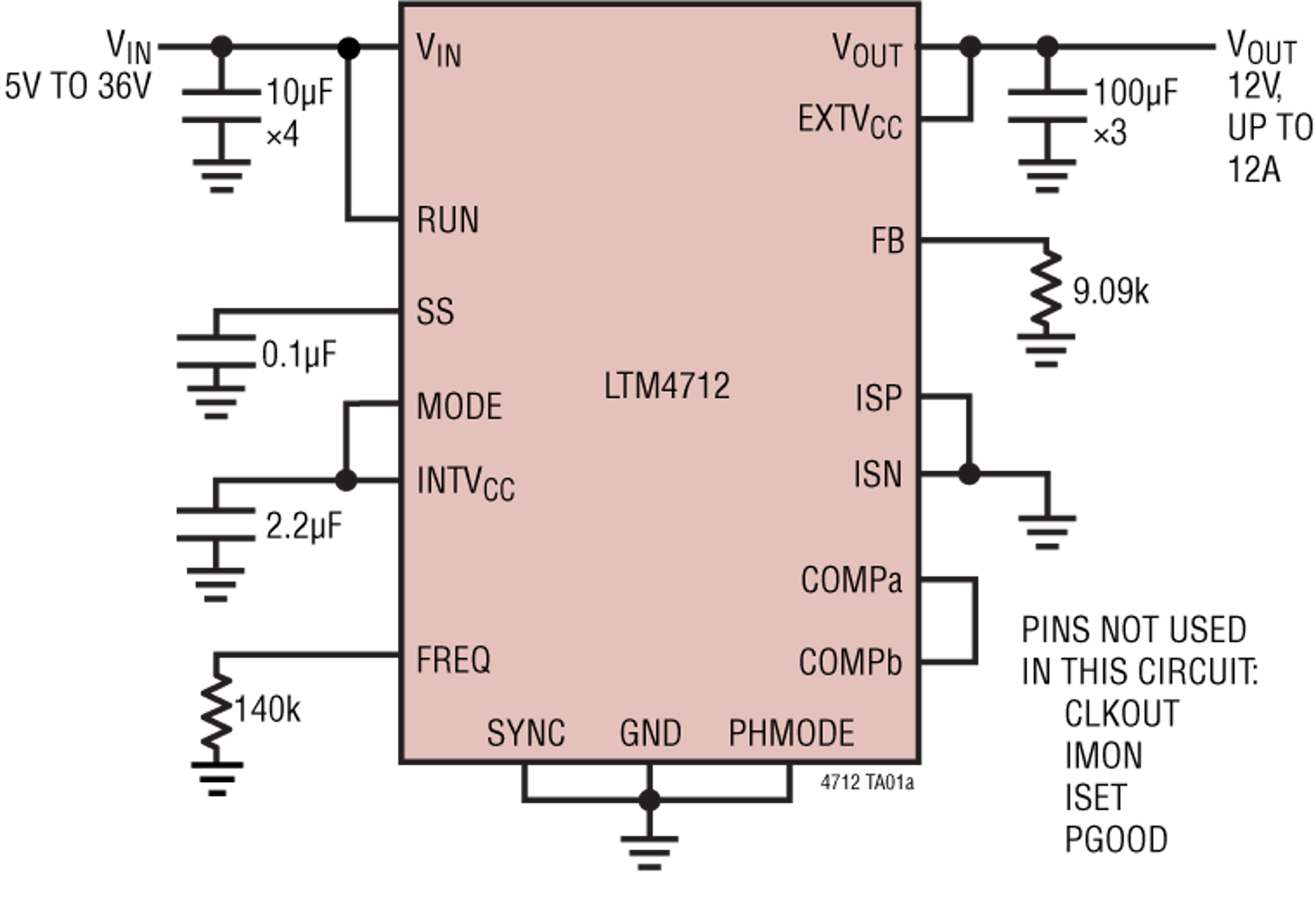 LTM4712IY#PBF by Analog Devices