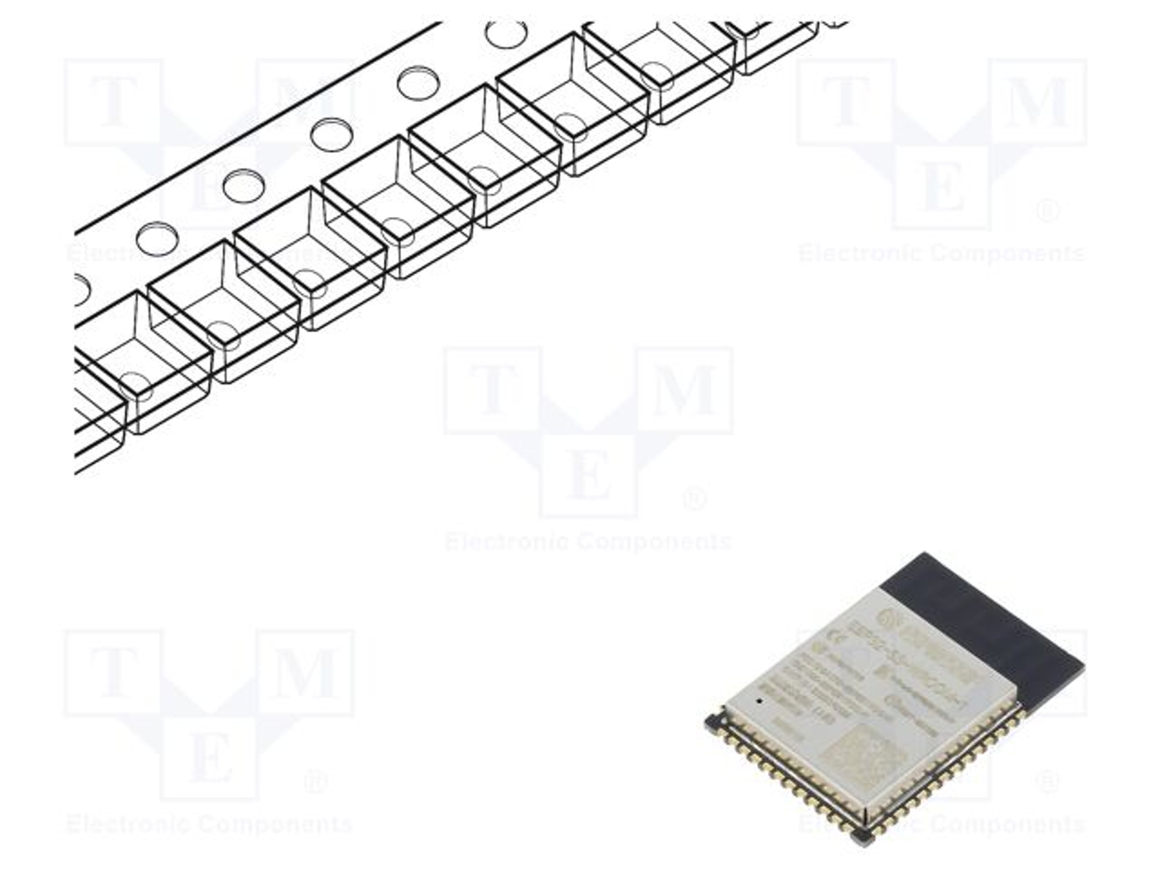 ESP32-S3-WROOM-1-N16R8 by Espressif Systems